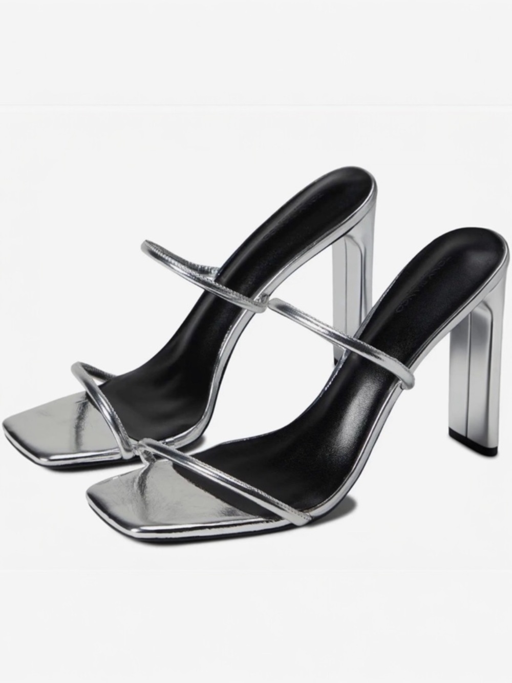 TONY BIANCO Florence silver high heels